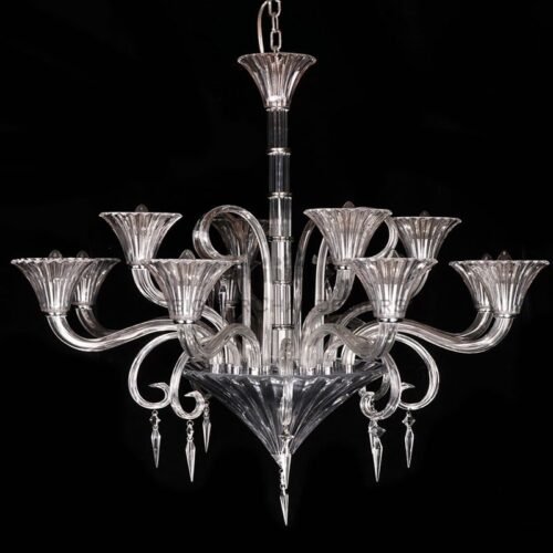 Domenique 12 Light Chandelier || Inspired by Baccarat