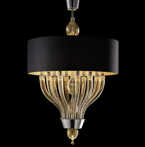 Comet Murano-Inspired Chandelier