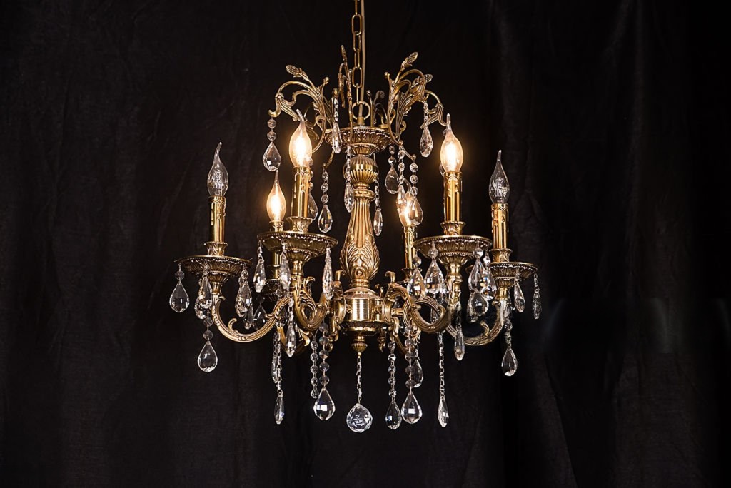 Baccarat-Inspired Chandelier